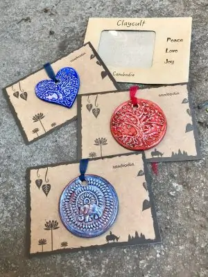 Handmade Ceramic Gift Cards – Set of Three