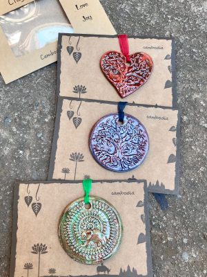 Handmade Ceramic Gift Cards – set of three